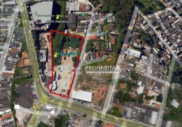 Terreno comercial a venda com 9.600 m² bairro grajau- são paulo/sp