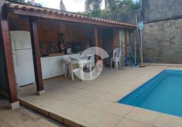 Casa com 4 dormitórios à venda, 147 m² por r$ 550.000,00 - serra grande - niterói/rj