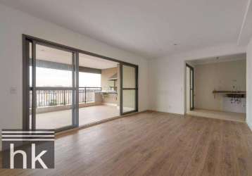 Apartamento com 3 dormitórios à venda, 141 m² por r$ 2.500.000,00 - chácara santo antônio - são paulo/sp