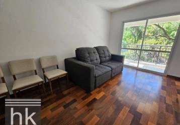 Apartamento com 1 dormitório para alugar, 59 m² por r$ 5.068,83/mês - morumbi - são paulo/sp