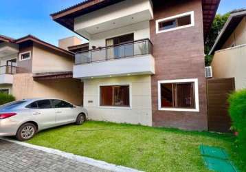 Casa em condomínio para venda em fortaleza, edson queiroz, 3 dormitórios, 3 suítes, 4 banheiros, 3 vagas