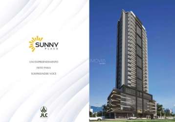 Descubra a planta do sunny place residence: apartamento com 3 suítes e vista incrível