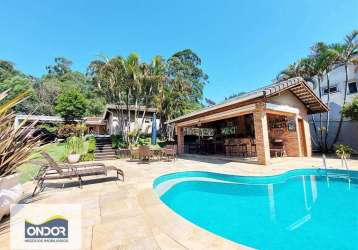 Casa à venda, 350 m² por r$ 2.470.000,00 - palos verdes - carapicuíba/sp