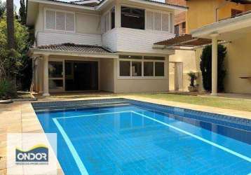 Casa à venda, 518 m² por r$ 4.500.000,00 - jardim mediterrâneo - cotia/sp