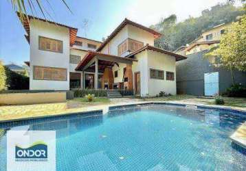 Casa, 311 m² - venda por r$ 1.730.000,00 ou aluguel por r$ 14.499,86/mês - aldeia da fazendinha - carapicuíba/sp