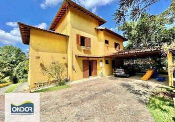 Casa à venda, 336 m² por r$ 1.900.000,00 - chácara vale do rio cotia - carapicuíba/sp