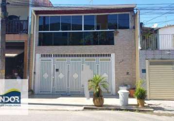 Casa com 3 dormitórios  1 suíte à venda, 267 m² por r$ 640.000 - jardim cláudio - cotia/sp