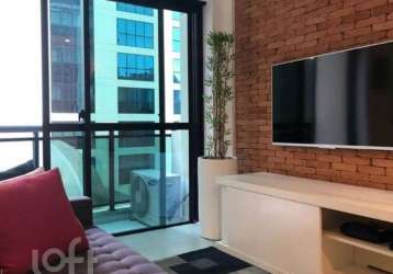 Apartamento com 1 quarto à venda na avenida ibijaú, 355, moema, são paulo por r$ 1.279.000