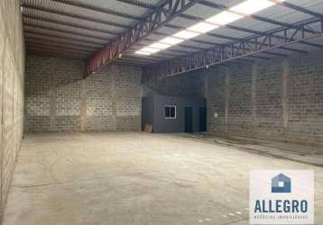 Barracão para alugar, 240 m² por r$ 2.700/mês - zona rural - bady bassitt/sp