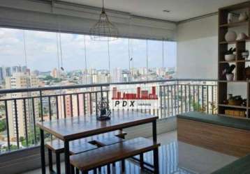 Apartamento com terraço gourmet bairro jardim prudência são paulo sp