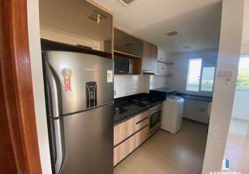 Apartamento aluguel semi-mobiliado 2 quartos- bela vista- palhoça, sc