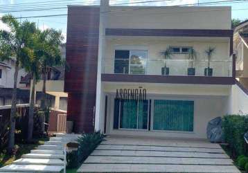 Casa com 3 dormitórios à venda, 300 m² por r$ 2.590.000,00 - condomínio arujá 5 - arujá/sp