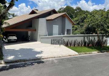 Casa com 4 dormitórios à venda, 500 m² por r$ 3.495.000,00 - arujá 5 - arujá/sp