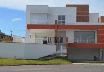 Casa com 4 dormitórios à venda, 453 m² por r$ 2.895.000,00 - arujá lagos residencial - arujá/sp