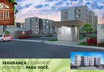 Apartamento reserva da cidade, 2 quartos em cidade nova- manaus - am