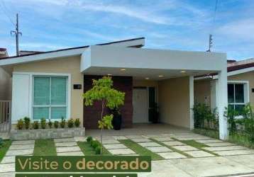 Casa de condomínio para venda com 103 m² com 3 quartos tales de mileto flores - manaus - am