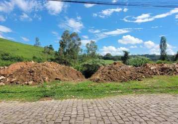 Terreno à venda, aparecida - carlos barbosa/rs