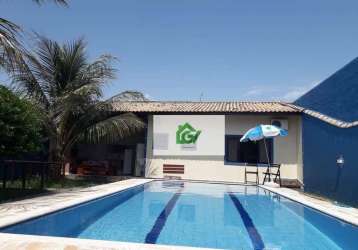 Casa com 2 dormitórios, 250 m² - venda por r$ 850.000,00 ou aluguel por r$ 5.500,00/mês - porto novo - caraguatatuba/sp