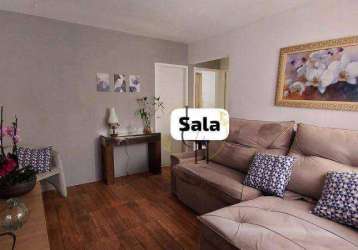 Apartamento com 2 quartos à venda, 60 m² por r$ 180.000 - jardim rio das pedras - cotia/sp