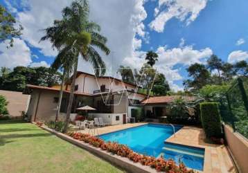 Casa em condomínio fechado com 3 quartos à venda na rua mário garnero, 1317, parque jatibaia (sousas), campinas, 338 m2 por r$ 1.950.000