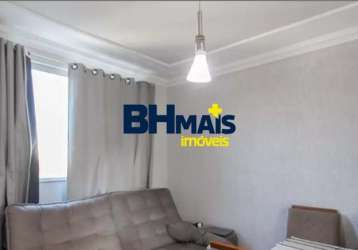 Apartamento com 3 quartos à venda na rua alberto de freitas ramos, 312, piratininga (venda nova), belo horizonte por r$ 295.000