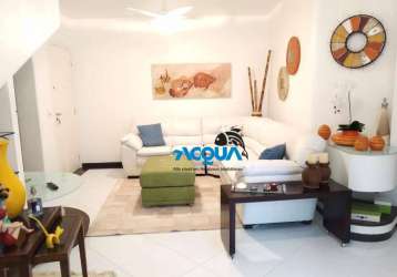 Cobertura com 3 dormitórios à venda, 332 m² por r$ 1.000.000,00 - enseada - guarujá/sp