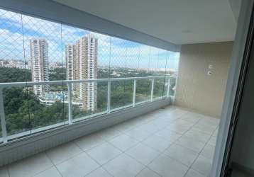 Apartamento para venda em patamares no greenville platno 110m², 3/4 com 2 vagas de garagem