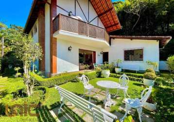 Casa com 6 dormitórios à venda, 172 m² por r$ 1.850.000,00 - granja guarani - teresópolis/rj