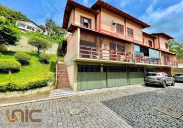 Casa com 3 dormitórios à venda, 125 m² por r$ 495.000,00 - tijuca - teresópolis/rj