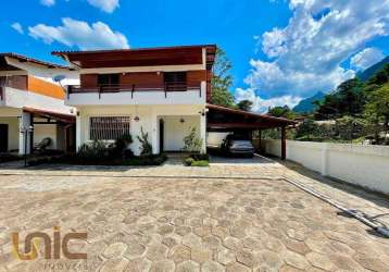 Casa com 4 dormitórios à venda, 197 m² por r$ 1.490.000,00 - alto - teresópolis/rj