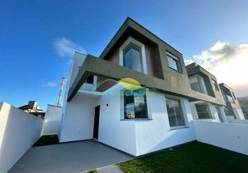 Casa nova no bairro açores, a 450 metros da praia, florianópolis - vista maravilhosa para o mar, -