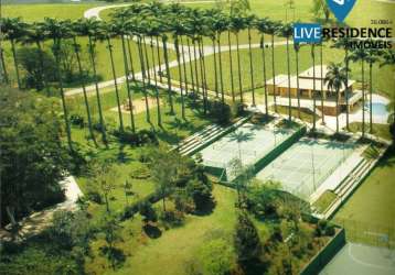 Village das palmeiras lindo lote com vista 1.000m², vende live