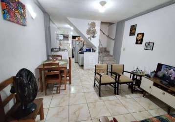 Sobrado com 2 dormitórios à venda, 55 m² por r$ 180.000,00 - jardim boa esperança (vicente de carvalho) - guarujá/sp