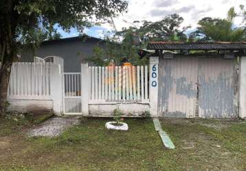 Casa com 3 quartos à venda na avenida paranaguá, 0, saint etiene, matinhos por r$ 250.000