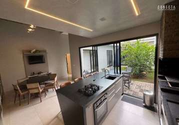 Casa térrea em indaiatuba, condomínio residencial milano com 3 quartos - 160 m²