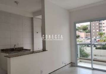 Apartamento em indaiatuba, vista verde com 3 quartos sendo 1 suíte - 65 m²