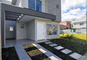 Casa em condomínio com 3 dormitórios à venda, 123 m² por r$ 649.000 - umbará - curitiba/pr