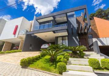 Casa com 4 dormitórios à venda, 270 m² por r$ 2.490.000,00 - santa cândida - curitiba/pr