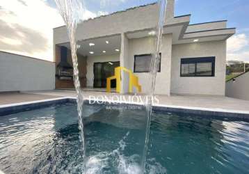 Casa de condomínio à venda 3 quartos 3 suítes além ponte sorocaba 1.745.000,00