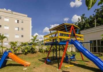 Apartamento à venda, parque são lourenço, com dois dormitórios no térreo na linda  indaiatuba, sp