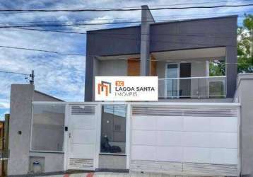 Linda casa com 03 quartos/suíte no bairro jardim imperial - lagoa santa