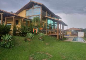 Maravilhosa casa estilo colonial no condomínio tiradentes - brumadinho