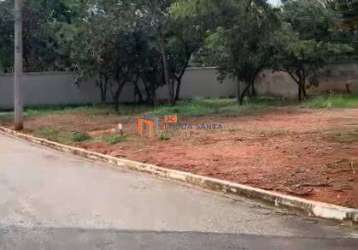 Lote de 400 m² no condomínio residencial villa prime - lagoa santa