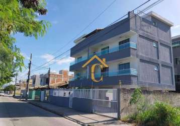 Cobertura com 3 dormitórios à venda, 115 m² por r$ 420.000,00 - atlântica - rio das ostras/rj