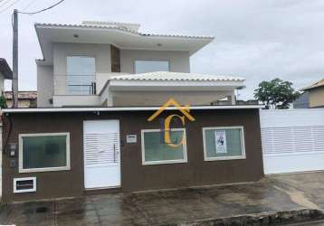 Casa com 4 dormitórios à venda, 269 m² por r$ 1.200.000,00 - cidade praiana - rio das ostras/rj