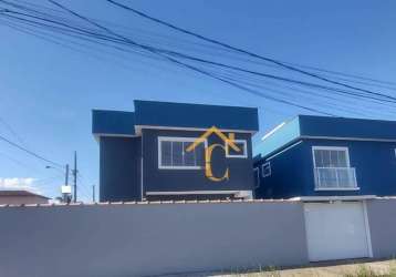 Casa com 3 dormitórios à venda, 100 m² da rodovia amaral peixoto! por $ 390.000 - verdes mares - rio das ostras/rj