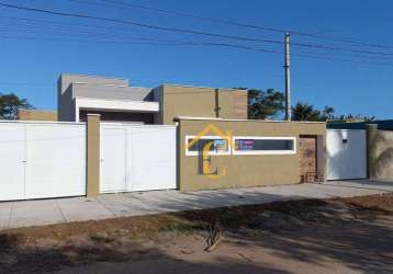 Casa com 2 dormitórios à venda, 68 m² por r$ 260.000,00 - extensão serramar - rio das ostras/rj