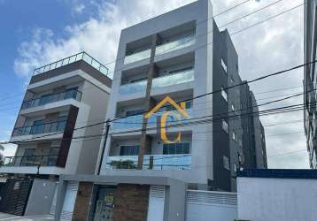 Cobertura com 2 dormitórios à venda, 105 m² por r$ 550.000,00 - costazul - rio das ostras/rj