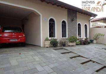 Casa com 3 dormitórios à venda, 199 m² por r$ 700.000,00 - vila coqueiro - valinhos/sp