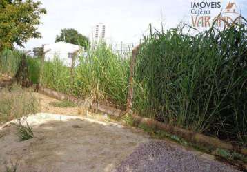 Terreno comercial à venda, vila embaré, valinhos.